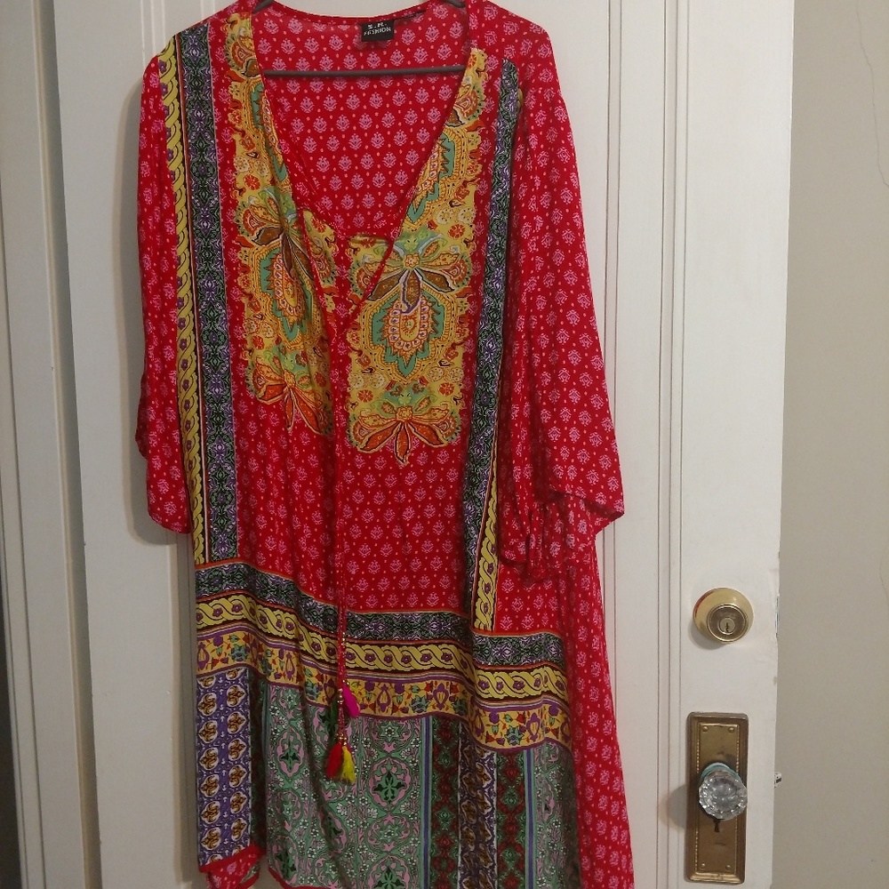 Boho women's dress